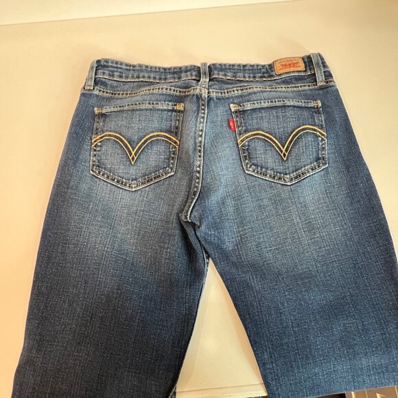 Levi's 418 Super Low Boot Cut Jeans 9 M - Picture 5 of 10